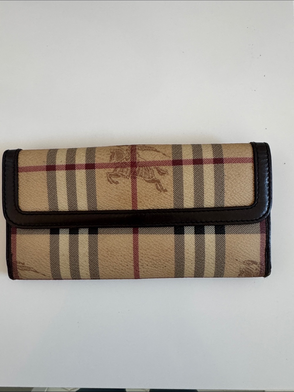 Burberry London Haymarket Check Wallet